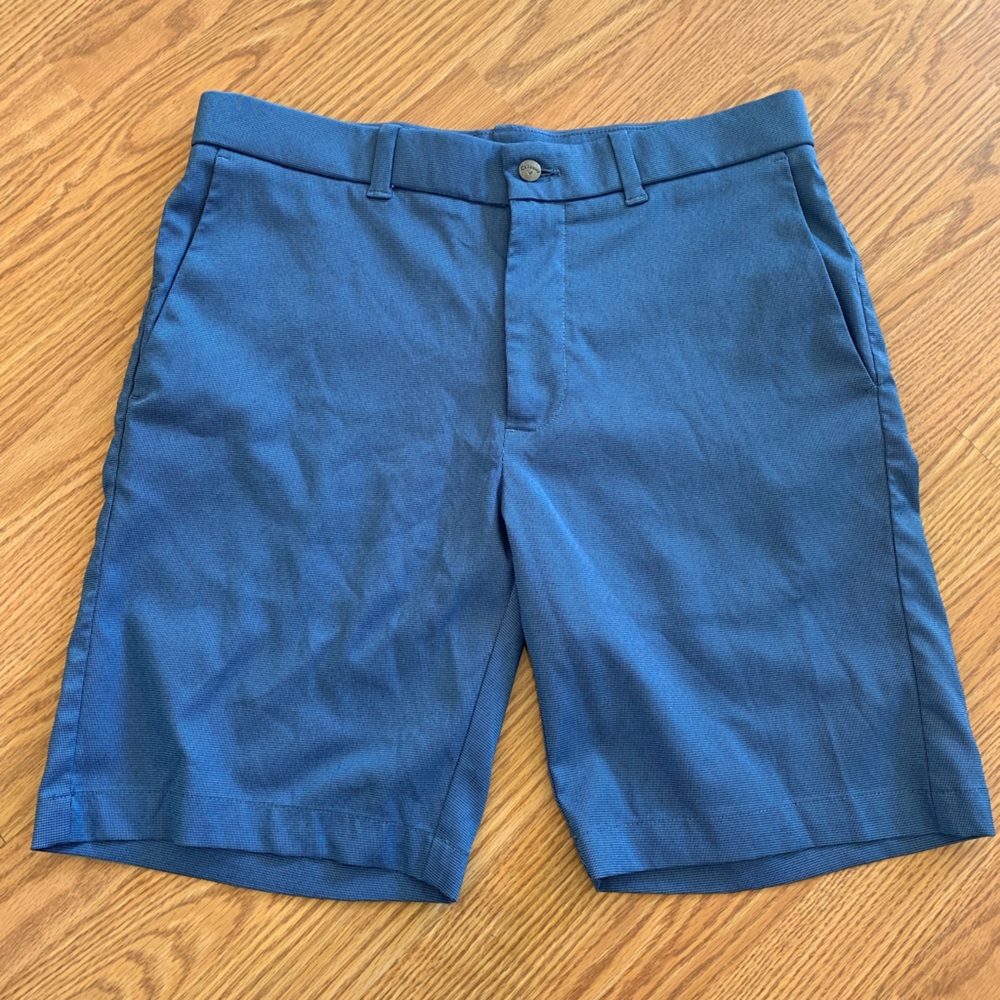 CALLAWAY MEN'S OPTI DRI MOISTURE WICKING STRETCH SHORTS (BLUE) Size 32